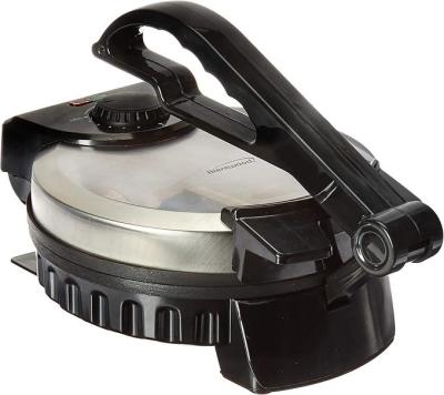 Brentwood TS-127 8-Inch Non-Stick Stainless Steel Electric Tortilla Maker 110-120Volts