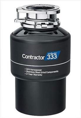Contractor CNTR333 3/4 HP Black Waste Disposal 220Volts NOT FOR USA