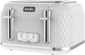 Breville VTT911 White & Chrome 4 Slice Toaster 220Volts NOT FOR USA