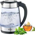 zilan ZLN3963 2200 Watt Cordless Glass Kettle 220Volts NOT FOR USA