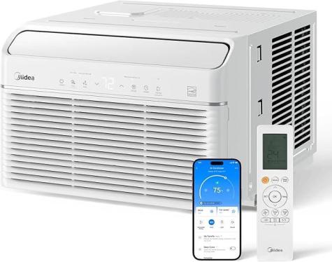 Midea MAW12V1YWT Smart Inverter Window AC 12,000 BTU 110Volts ONLY FOR USA