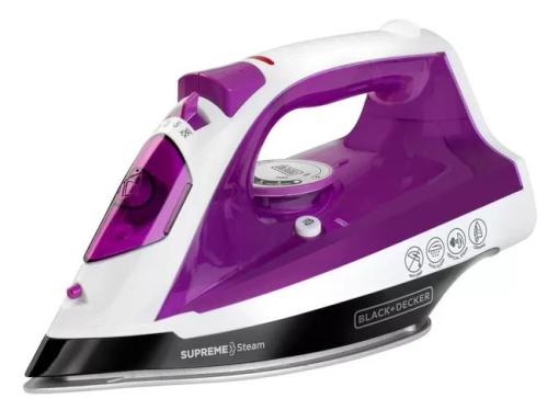 Black&Decker IR23960 2400 Watts Ceramic Soleplate Self Clean Steam Iron 220Volts NOT FOR USA
