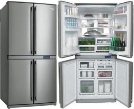 Frigidaire FQE6807SAE 24 cu. ft. Stainless Steel 4 Door Refrigerator 220Volts NOT FOR USA