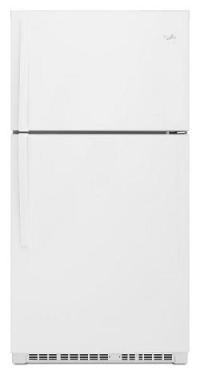 Whirlpool 5WT511SFEW 23 Cu Ft White Top Mount Refrigerator 220Volts NOT FOR USA