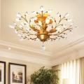 Ganeed ‎GLM-XDD-4G 4 Lights K9 Clear Crystal Vintage Chandeliers 220Volts NOT FOR USA