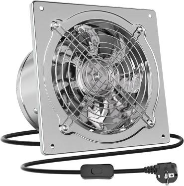 HG Power HVLSFAN250 Kitchen/Bathroom/Garage/Basement 250 mm Extractor Fan 220Volts NOT FOR USA