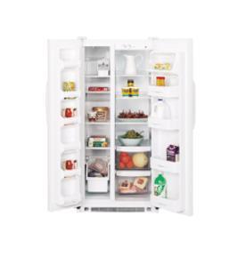 GE GSG201B Side-by-Side 20 Cubic Feet Refrigerator 220Volts NOT FOR USA