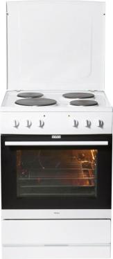 Amica SHE11660W 2.36 CU.FT. / 67 liters oven capacity Electric Range, 230-400 Volt NOT FOR USA