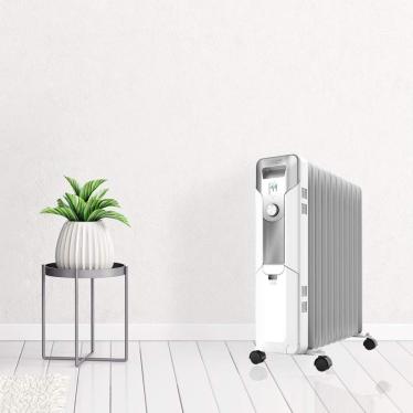 Cecotec Ready Warm Oil Radiator, 11 Modules, 3 Temperature Modes, Warm Space Technology, Power 2000 W, White 220-240 volts