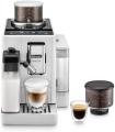 De'Longhi Rivelia EXAM440.55.W Fully Automatic Coffee Machine, LatteCrema Milk System, Interchangeable Bean Container, 16 Coffee/Milk Drinks, Extra Shot Function, 3.5 Inch Touch Display, White 220-240 volts