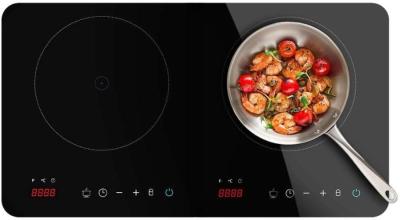 Cecotec Portable Induction Hob with 2 Hobs Full Magma Double 220-240 volts