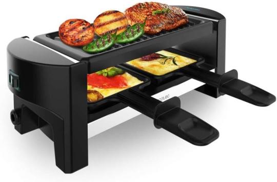 Cecotec 03264 Raclette with electric grill 2 pans and 1 spatula 220 VOLTS NOT FOR USA