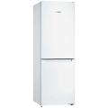 BOSCH KGN33NWEA, 220V, Bottom Mount Refrigerator, 220-240 Volts, 282 Liter Total Capacity, 193 Liter Refrigerator Capacity, 89 Liter Freezer Capacity, White, 220-240V 50Hz