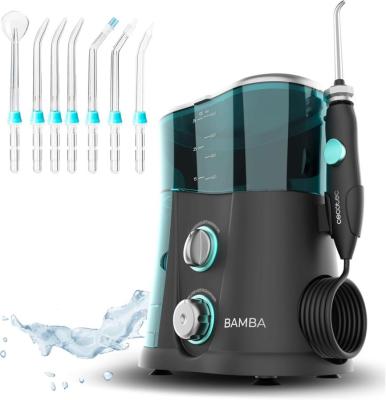 Cecotec ToothCare 04315 Pro Oral Irrigator, 7 Nozzles, Up to 1250-1700 Pulses per Minute 220 VOLTS NOT FOR USA