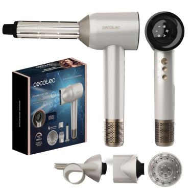 Cecotec 103715 DryGlam Waves Champagne Hair Dryer with Brushless Motor 1600W 220 VOLTS NOT FOR USA