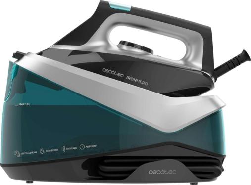 Cecotec 109330 Station Horizontal Ironing Station, 2800 W, Steam Power Automatic Shut-Off 220 VOLTS NOT FOR USA