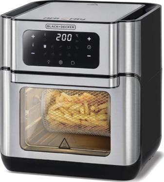 Black & Decker 220 volt air fryer oven 12 liter Digital Air Fryer 1500 watts AOF100220v