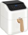 VonShef 220 volts air fryer 5 Liter Large Family size rapid air LED display, dishwasher safe healthy oil-free and low fat cooking White modern look 220v 240 volt