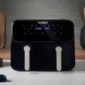 Vonshef 220 volts air fryer 9 liter with 2 trays and liners included 220v 240 volt air fryer large 2000224