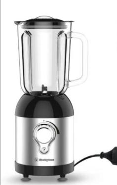 Westinghouse 220 volts Blender WKBE222SS - 220v 240 volts 600 watts with pulse function