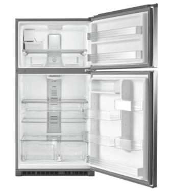 Maytag Whirlpool 5MT711BFEG Refrigerator - 21 Cu Ft 220 VOLTS NOT FOR USA