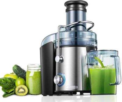 Fohere 220 volt Juice Extractor juicer for Fruit & Vegetables Centrifugal Juice Maker 800 Watts with 2 Speed Settings Wide Feeding Chute 220v 240 volts GS332220v