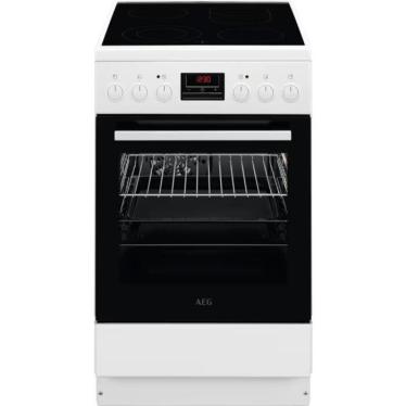 AEG CCB54482BW Electric Range,White, 230V 50-60Hz