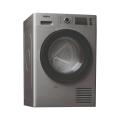 Whirlpool AWZ9HPS, 220V Front Load Dryer, 220 240 Volts, 9kg Capacity, Silver, 220-240V 50Hz