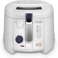 De'Longhi F28211.W1 RotoFry deep fryer, 1800 W, 1.2 liters, stainless steel, white 220-240 volts