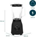 Princess Black Steel 01.212092.01.001 Blender with 4 Speed Levels 220-240 volts