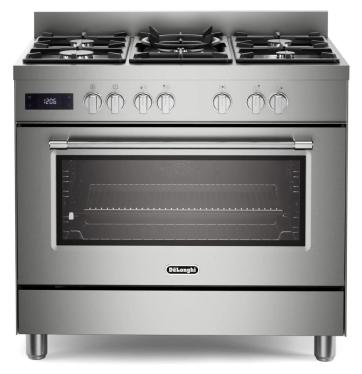 Delonghi PRO965MXX 90CM Gas Range Stove Multifunctional with 5 burner 220 volt 50 hz NOT FOR USA
