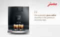 Jura C3 Piano Black - Compact coffee and espresso machine 220-240 volts Only