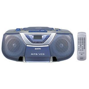 SANYO MCD-ZX900V Portable Boom Box with Video CD play back