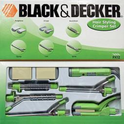 Black & Decker Px12 Hair Styling Crimper Set for 220 volts