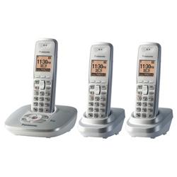 Panasonic KX-TG6473PK 3 Handsets Cordless Phone for 110-240 Volts