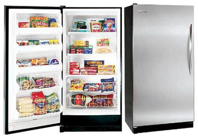 Frigidaire MUFD17V9GS 473 Liters/16.7 Cu.Ft. Stainless Steel Upright Freezer 220-240 Volts 50/60 Hertz