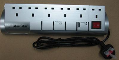 Multistar MS-6SISUK SURGE PROTECTOR FOR 220 VOLTS ONLY