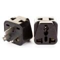 pack of 1 SS416 Australian 3 prong universal plug adapter