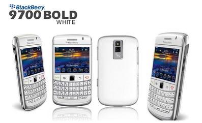 BLACKBERRY 9700 BOLD WHITE UNLOCKED QUADBAND GSM PHONE