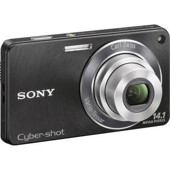 SONY CYBER-SHOT DSC-W350 SILVER 14MP DIGITAL CAMERA