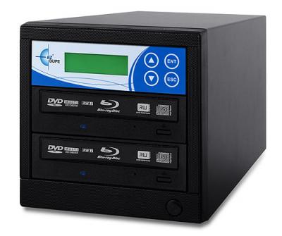 Professional 2 Target, PAL/NTSC Up to 8X BD-R/DVD/CD Duplicator for 100-240 Volts