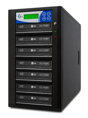 Professional 7 Target, PAL/NTSC Up to 8X BD-R/DVD/CD Duplicator for 100-240 Volts