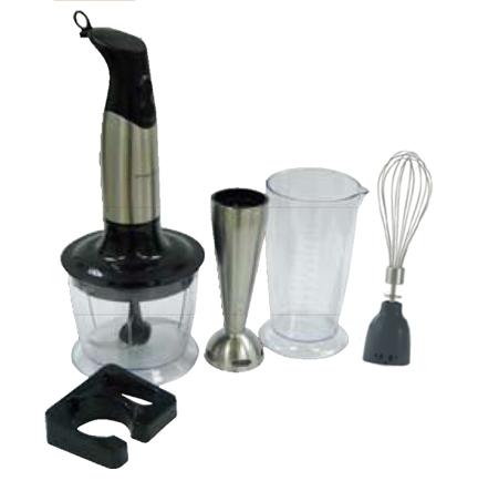 Frigidaire FD5108 Hand Blender with Chopper and Whisk, 220-Volt, Black