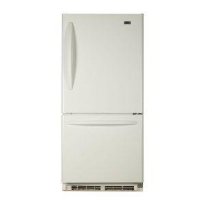 Haier HBE18WADW 17.6 Cu. Ft. Bottom Mount Refrigerator / Freezer - White FACTORY REFURBISHED (FOR USA)