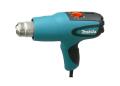 Makita HG551V* Air temperature (degrees) 100 550* Air flow 250 / 550L/min* Input 1,800W