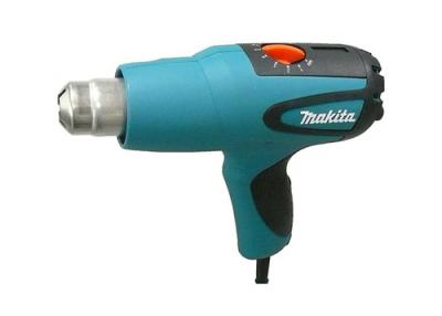 Makita HG551V* Air temperature (degrees) 100 550* Air flow 250 / 550L/min* Input 1,800W