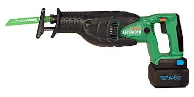 Hitachi CR24DV 220-240 Volt Cordless Reciprocating Saw with Variable speed trigger