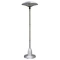 SOLEUS AIR HP1-15-50 STAINLESS STEEL FLOOR ELECTRIC PATIO HEATER WITH ADJUSTABLE POLE HEIGHT(FOR USA)