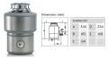 Insinkerator Evolution 200 Garbage Disposal FOR 220 VOLTS