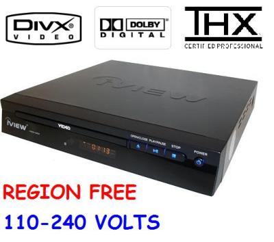 INTERNATIONAL MULTI REGION CODE FREE DVD PLAYER FOR WORLDWIDE USE